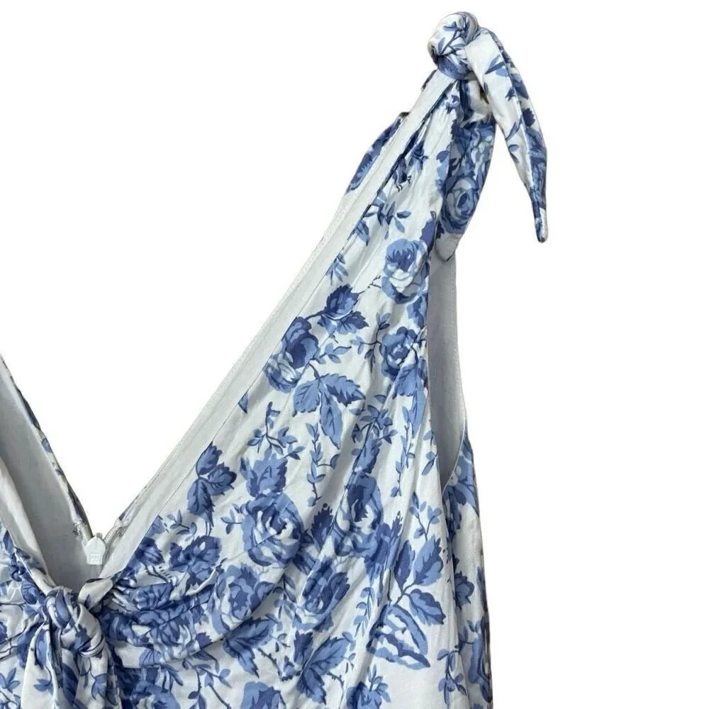 Lovers + friends Aden floral romper medium